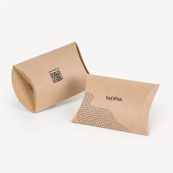 Custom Kraft Pillow Boxes