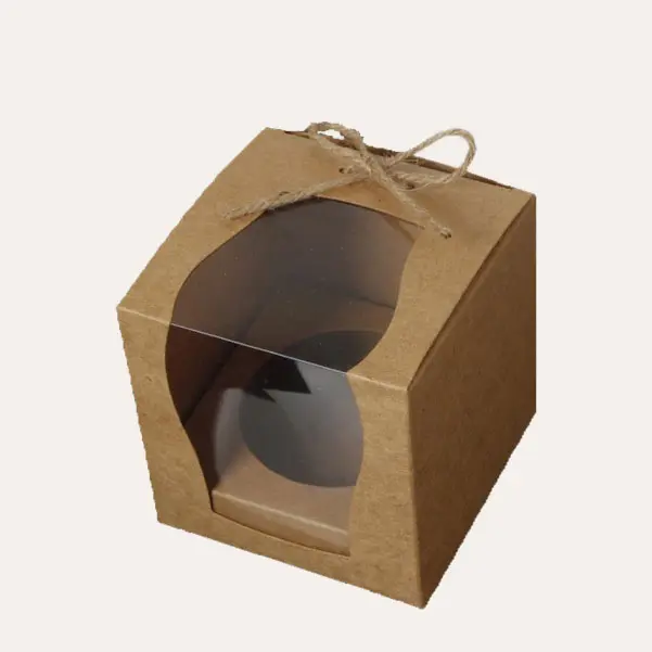 Custom Kraft Window Boxes