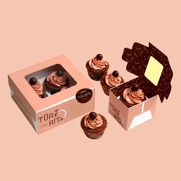 Custom Cupcake Boxes