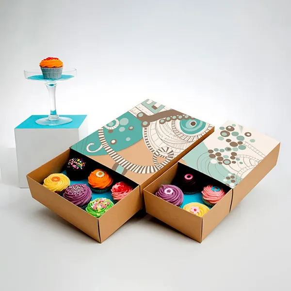 Custom Mini Cupcake Boxes