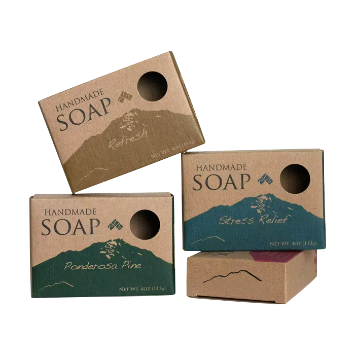 Custom Kraft Soap Boxes