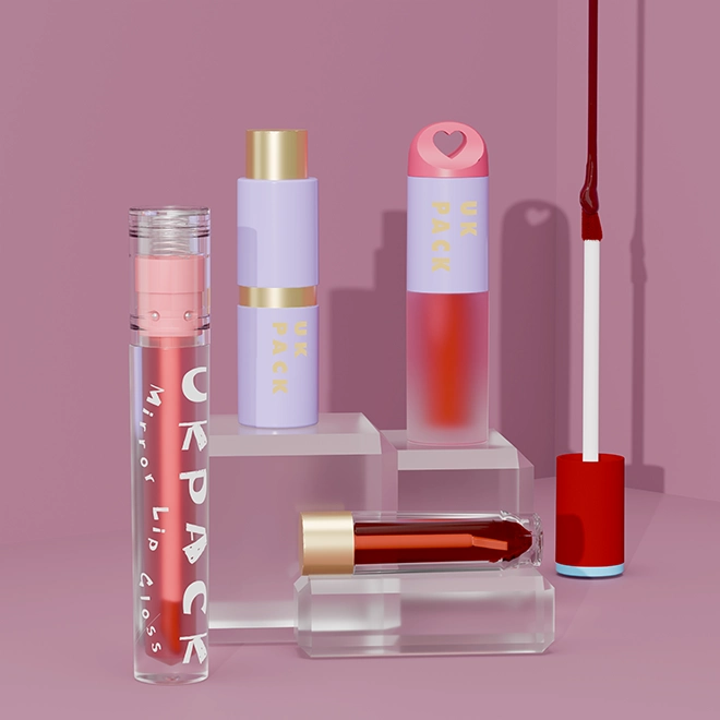 Custom Lip Gloss Tubes