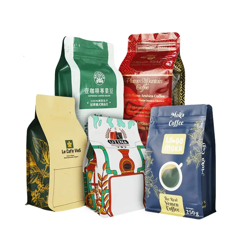 Flat Bottom Coffee Bags