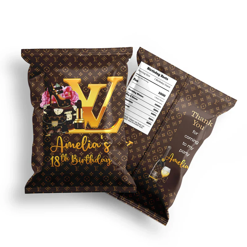 Personalized Chip Bags