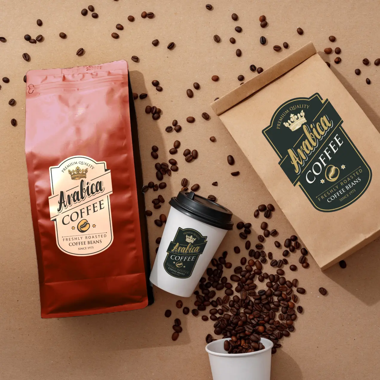 Stand Up Coffee Pouches