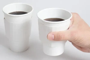 White Coffee Cup Sleeves