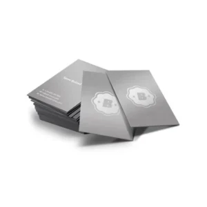 Silver Foil Business Cards