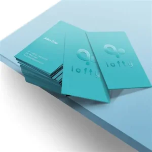 Spot Gloss Business Cards