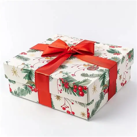 custom rigid christmas gift boxes